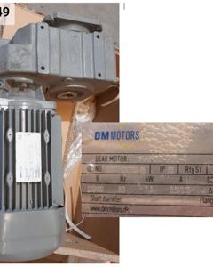 RP-Gear F/Drumcleaner 1.50kW 137 Rpm